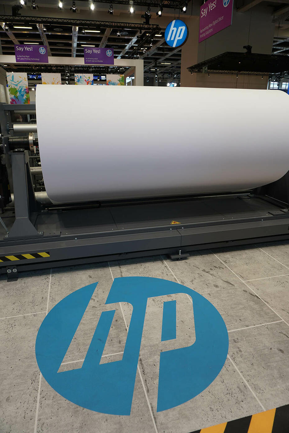 HP-Stand auf der FESPA 2018