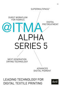 Durst zeigt die Alpha Series 5 auf der ITMA