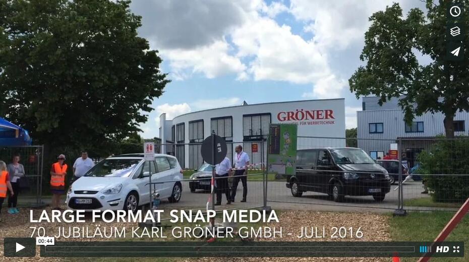 70. Firnenjubiläum der Karl Gröner GmbH (Video)