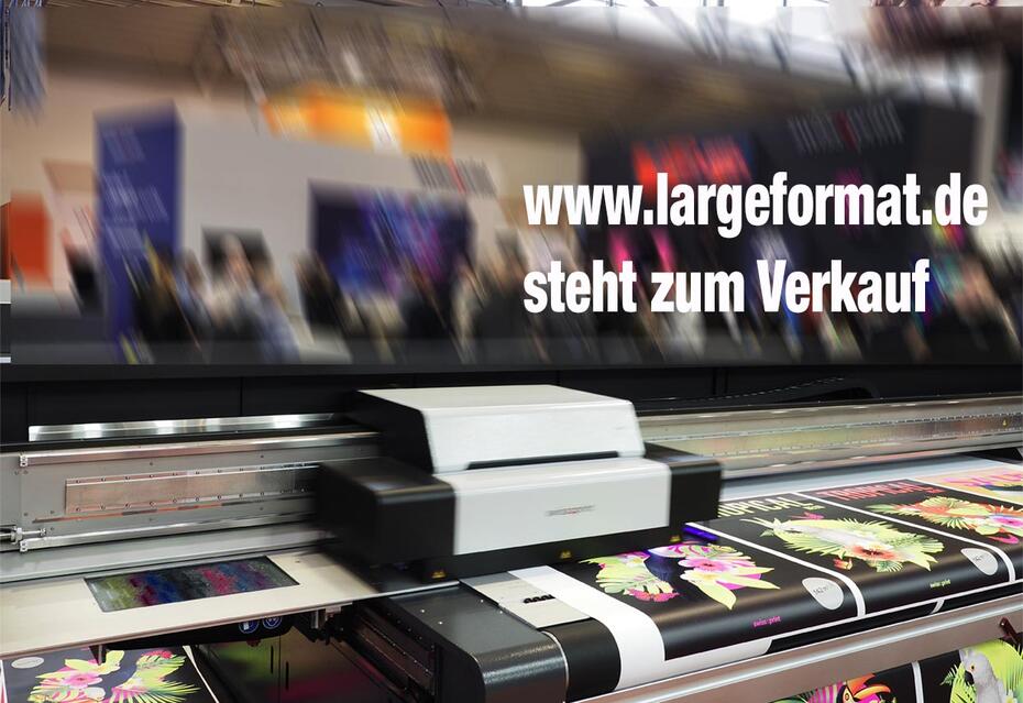 largeformat.de steht zum verkauf. Hermann Will freut sich über Ihre Angebote