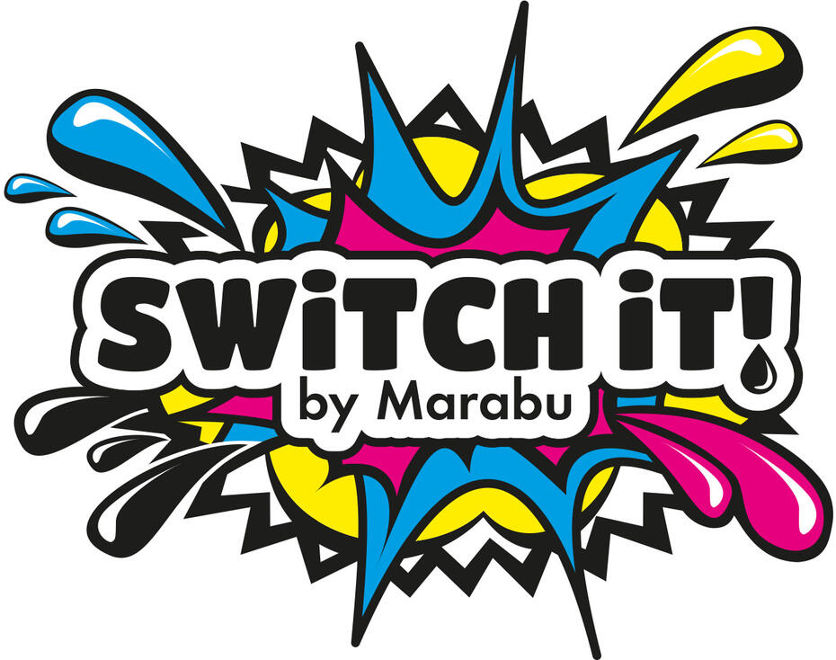 Fremdtinten von Marabu: Switch it, Mara Jet DI-TV,