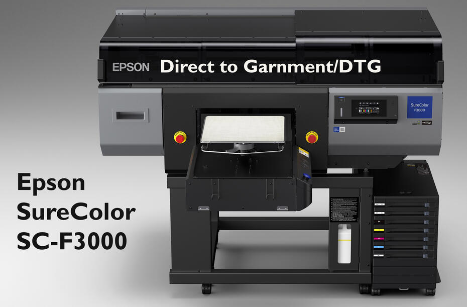 Direct to Garnment-Drucker: Surecolor SC-F3000